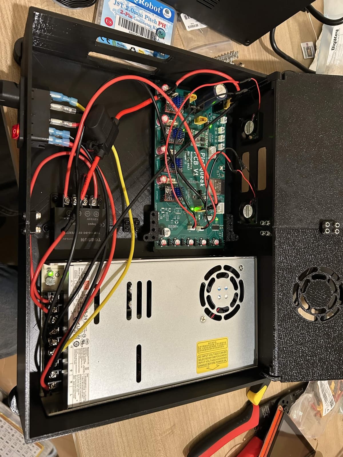 Electronics enclosure.